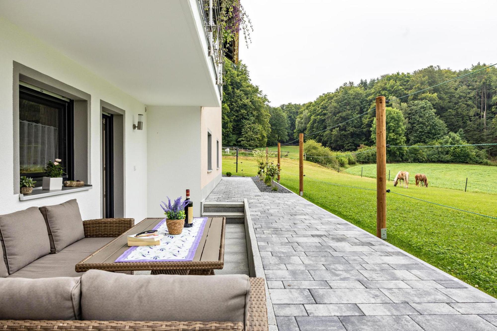 Appartement Brunnerhof Urlaub Auf Dem Land à Hartenstein  Extérieur photo